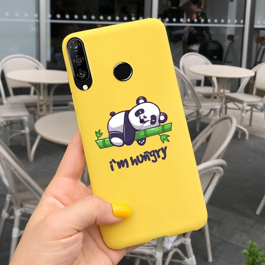 For Huawei P30 Lite Phone Case Flower Girl Pattern Soft Silicon Cover For Huawei P30 Pro Lite Case Cute Funda P 30 P30lite Cases