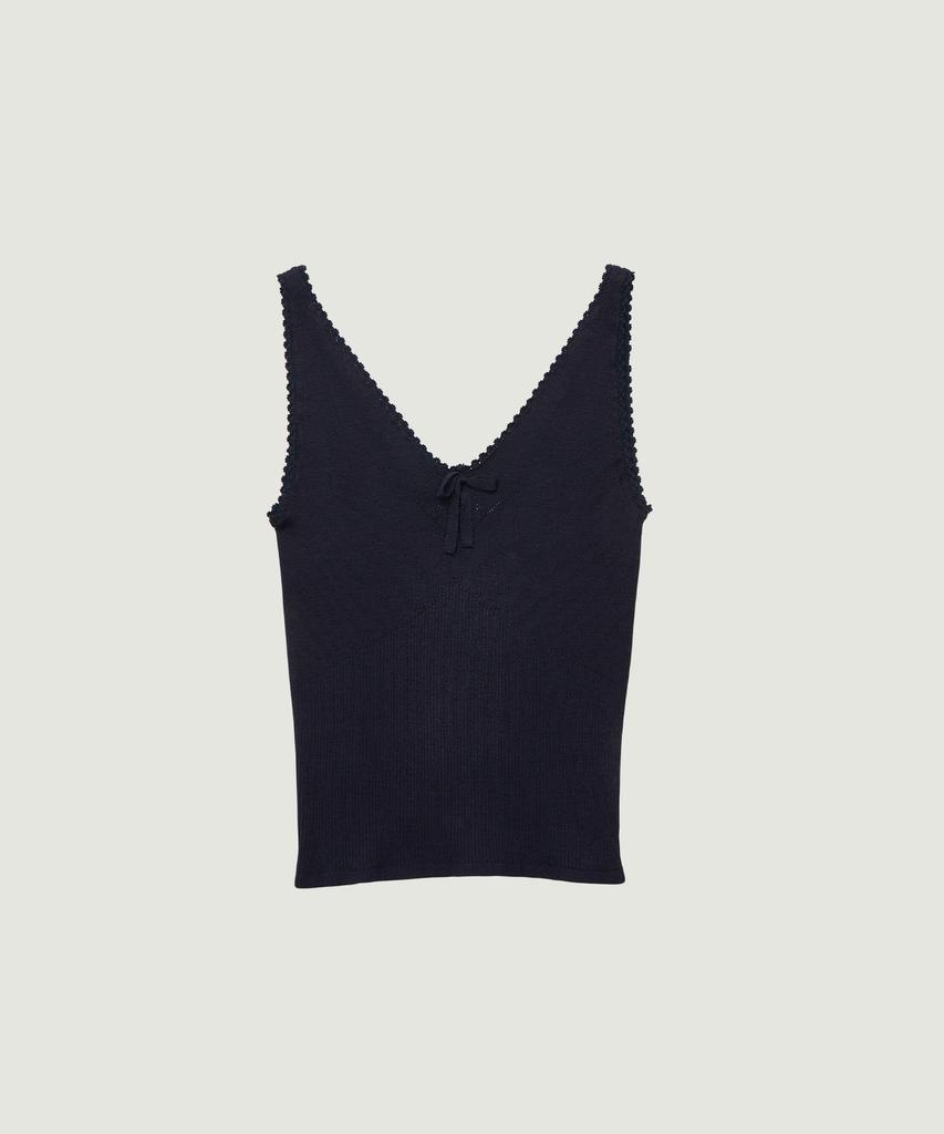 GROVE Amy Knit Sleeveless (Navy)