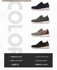 Spring/Summer Men's Lightweight Breathable Slip-on Sport Casual Shoes, Fashionable Dad Style, Plus Size Up to 48