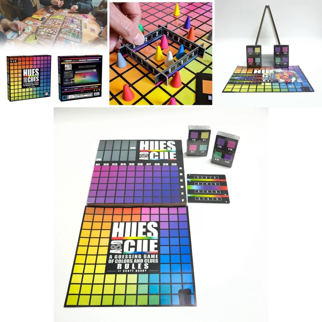 Hues And Cues Een Kleurenraadspel Speelgoed met Plastic Elementen voor Ouder-Kind Binding