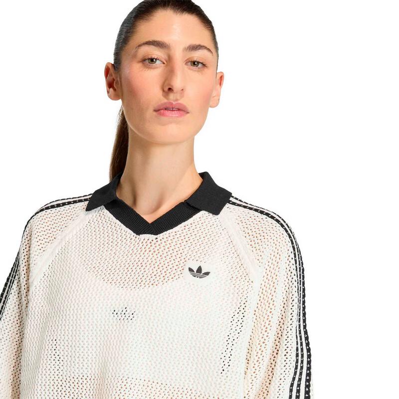 adidas Originals Women's Crochet Polo Shirt