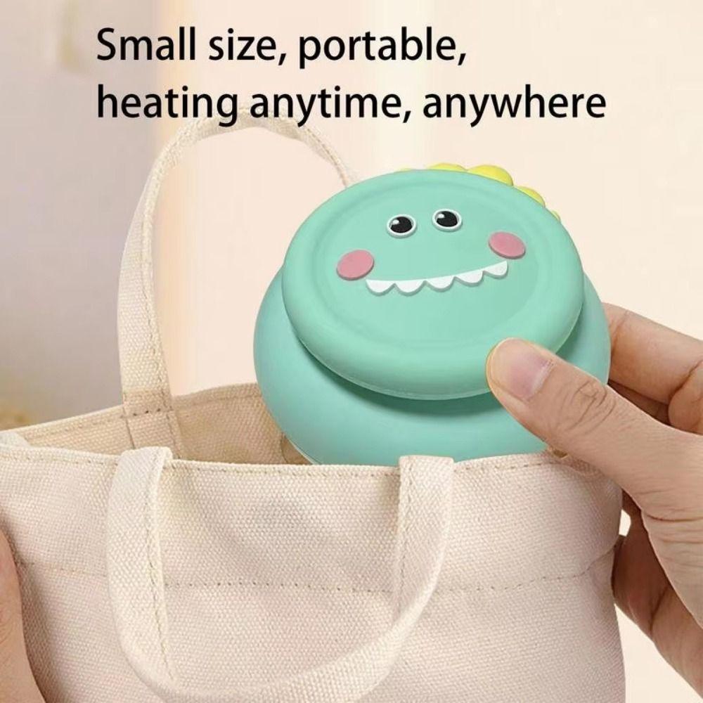 Quick Heating Cartoon Animals Hand Warmer Lights Electric Hand Heater  Women
