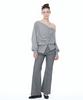 AEGO FREEDOM LAB Front Pocket Bootcut Pants_Gray