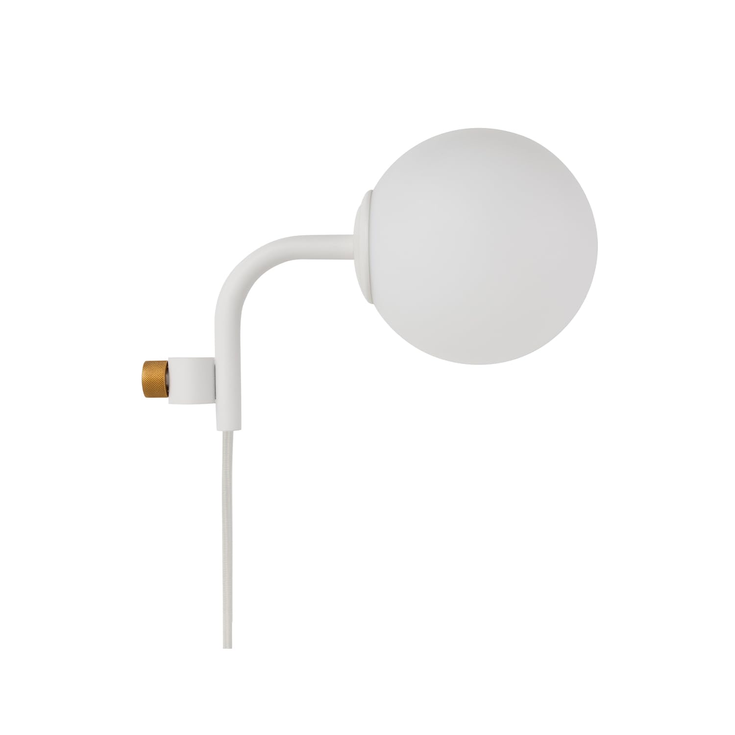 

DRAW A LINE 024 Ball Lamp, White, VerticalHorizontal Mounting, D-BA-WH