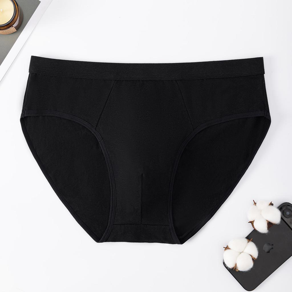 A Antibacterial Mens Cotton Breathable Briefs U Convex Underwear Wholesale