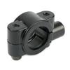 1x Schwarz Motorrad 7-8 \\\ Lenker Spiegel Halterung Halter Klemmen Adapter 10mm