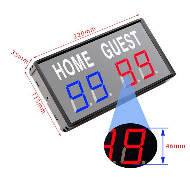 Electronic Scoreboard Digital Scoreboard For Basketball Snooker Tennis Soccer