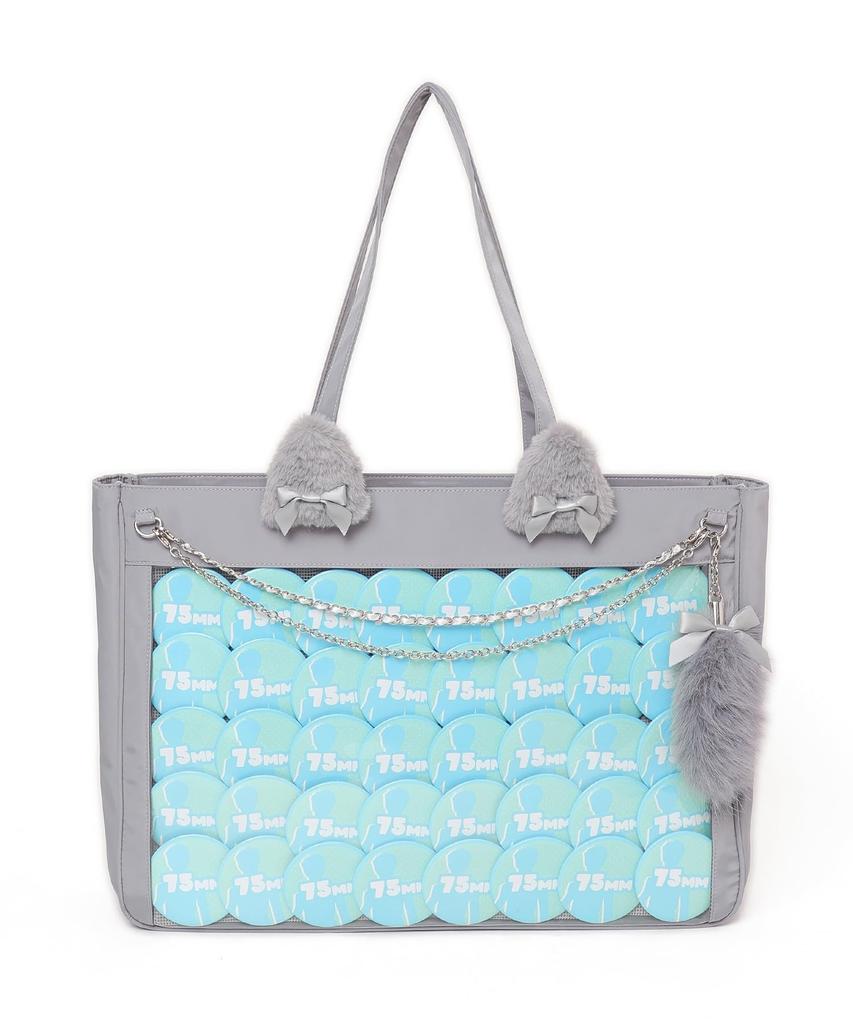 WEGO Cat Ear DIY Custom Favorite Cute Ita Cat Size Black Set, Decorations, Item, Bag, Gift, Women's, F,