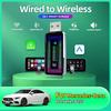 Fashion 2in1 Wired To Wireless CarPlay Android Auto Adapter OEM Car Stereo With USB and Lights For Mercedes-Benz CLS Series C257