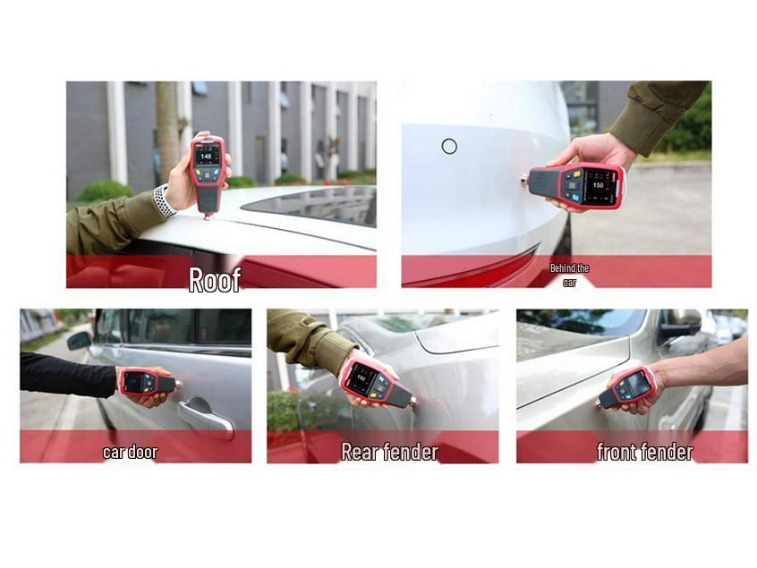 UNI-T UT343D Coating & Paint Thickness Gauge for Used Car Surfaces