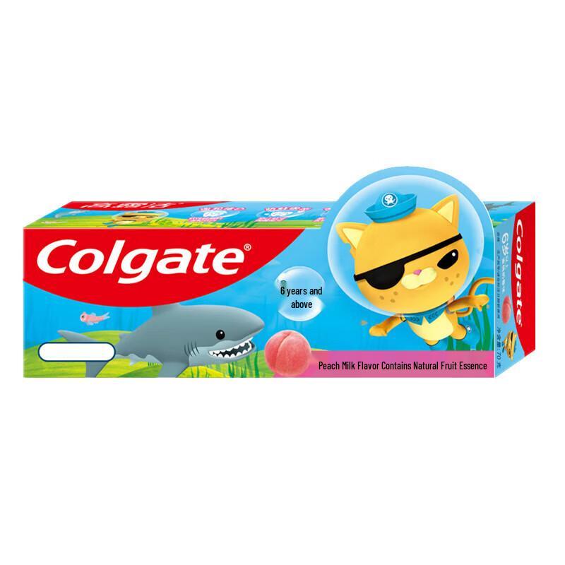 Colgate Kids Peach Milk Flavor Toothpaste (6+ Years)