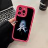 Coque de téléphone JJK Mahito pour iPhone 17 16 15 14 13 12 11 Air Pro Max Plus Rouge Housse Souple en TPU antichoc