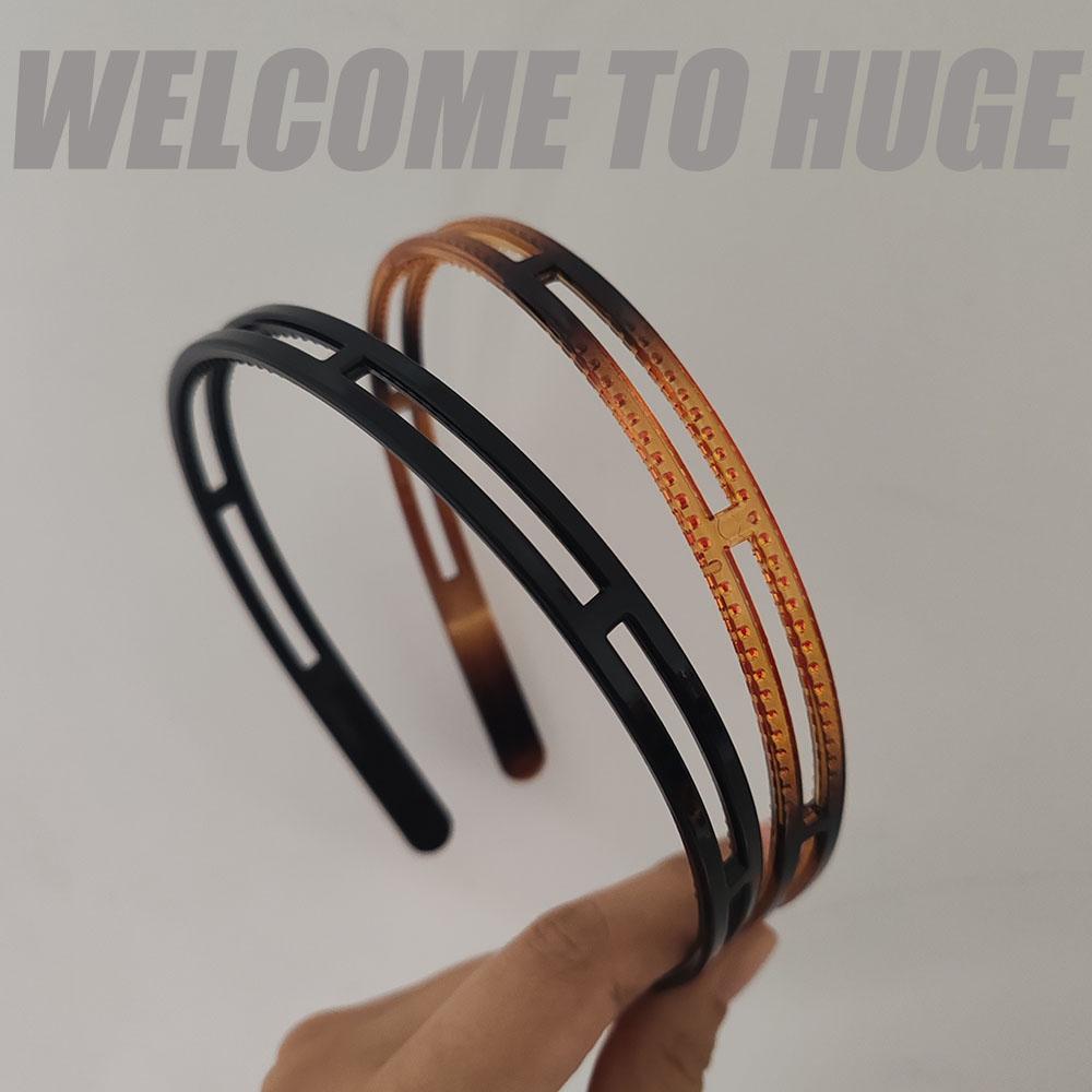 

2 шт. Милая пластиковая красочная простая по стилю противоскользящая повязка на голову Женские Девичьи резинки для волос Элегантная повязка для умывания Аксессуары для волос