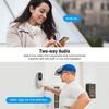Smart Wireless Video Doorbell with Remote Intercom for Home Security