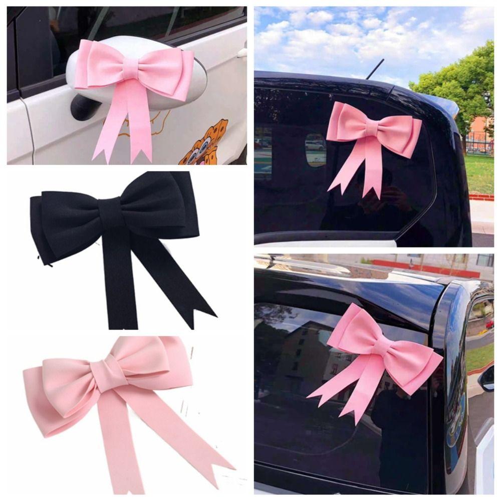 

Bow Knot Vehicle Bow Knot Sticker Makaron Bow Knot Car Sticker Electric Vehicle