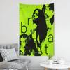 Brat Muziekalbum CCharli Singer Xcx Wandkleed Kamerdecoratie Wandkleed Feest Hangende Achtergrond Kamerdecoratie Babykamer