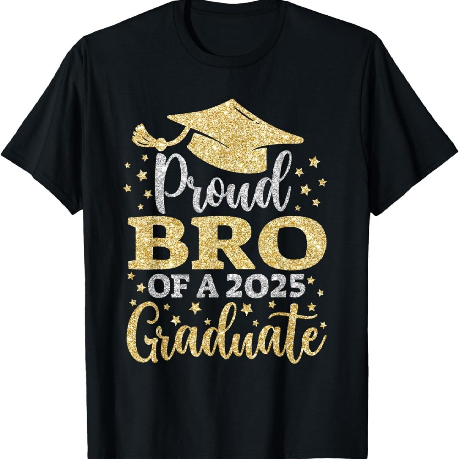 Bro Senior 2025 Proud Bro Of A Class Of 2025 Graduate T-Shirt XXXXXL разноцветный