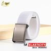 High Elasticity Knit Canvas Belt with Elastic Waistband - Fashionable and Comfortable