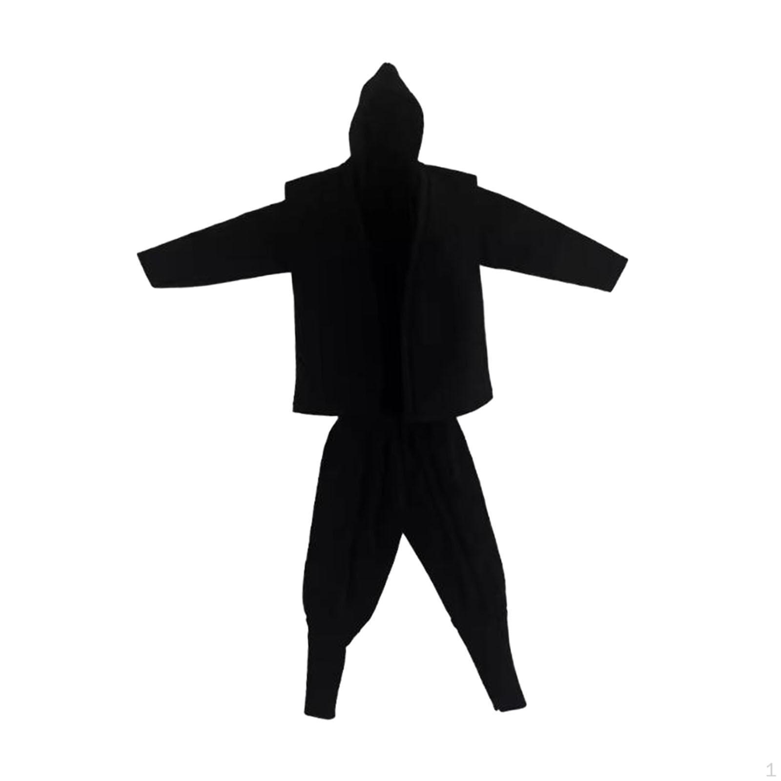 

Одежда для коллекционных фигурок мужского пола размером 6 дюймов чёрный