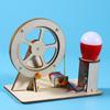Hand-Crank Generator Kit for Student Science Experiments and DIY Physics Projects