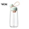 Wide Mouth Hydration Flask Tritan Plastic Water Bottle, with Leak Proof Lid, 600ml Capacity, Fast Commuter Bottle Drinking Spout Sports for