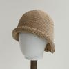 NEW Women Bucket Hat Summer Hollow Out Thin Breathable Sun Hat Female Beach Panama Cap Fold Outdoor Lesure Fishierman Cap