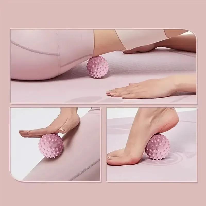 Fascia Ball Raised Point Massage Ball TPR Posture Master Yoga Ball Waist and Back FootMassage Ball