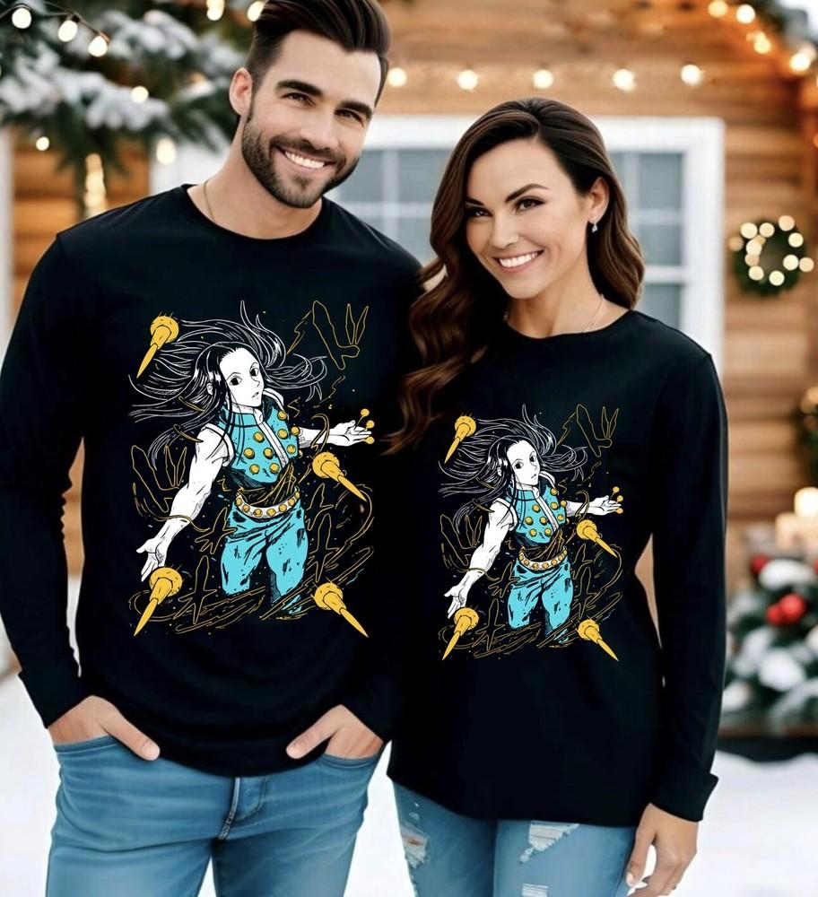 

Illumi Zoldyck sweatshirt ,sweatshirt chef hunter x hunter zoldyck family Anime 4XL