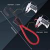Bungee Cords with Hooks, Metal Shock Cord Hook Tent Elastic Rope Stretch Strap