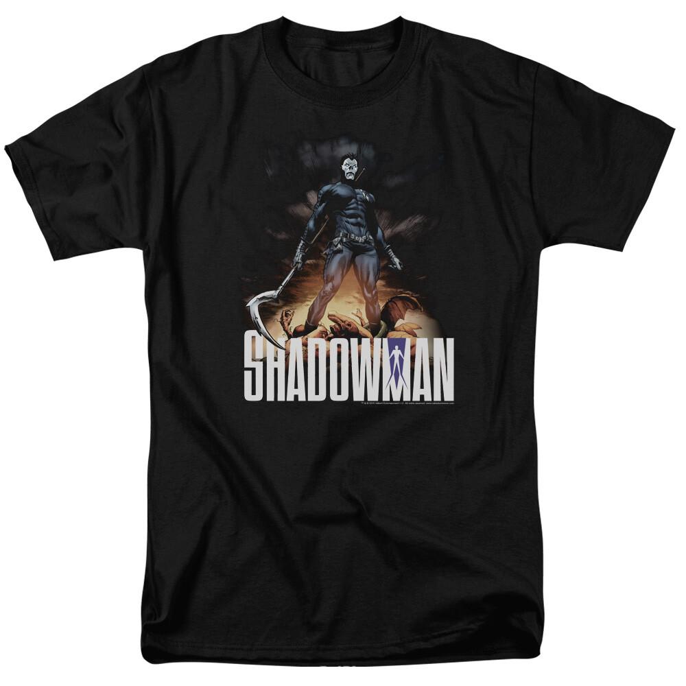 Shadowman Shadow Victory T Shirt Licensed Comic Book Tee Black M