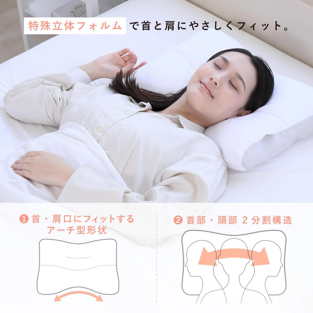 eligible Nishikawa Doctor recommended health shoulder supervised by a medical ideal sleeping suitable for back and side height good white EH93052943