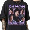 Vintage Damon Salvatore T-Shirt, Ian Somerhalder Vampire Tee, The Vampire Diaries Graphic Shirt, Mystic Falls TV Merch, TV Show Fan Gift