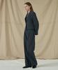 210EDIT Women'S Cool Silky Nen Pintuck Wide Slacks _Ze2Pt520_Sgr