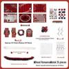 Yuxian DIY Ita Bag Kit Vol. 2 - Ins Style Accessories for Handmade Decoration