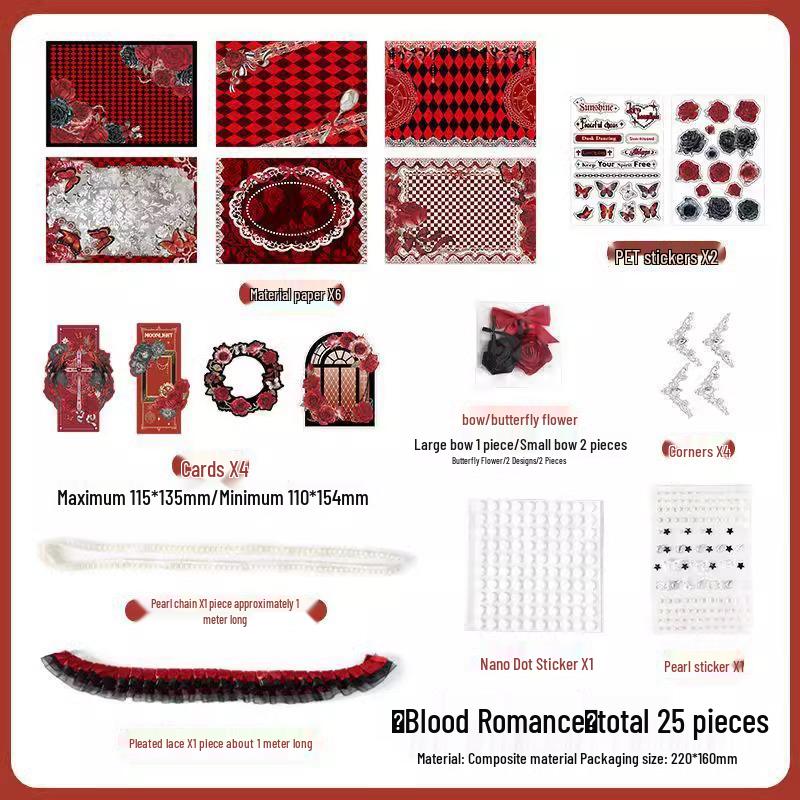 Yuxian DIY Ita Bag Kit Vol. 2 - Ins Style Accessories for Handmade Decoration