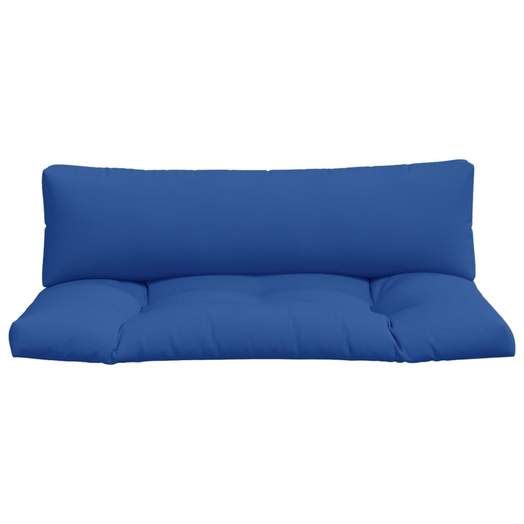 Pallet Cushions 2 Pcs. Blue Fabric