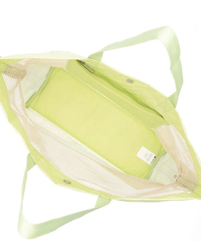 LeSportsac Official MESH MEDIUM Lime Mesh Tote Bag TOTE/1143 Women's