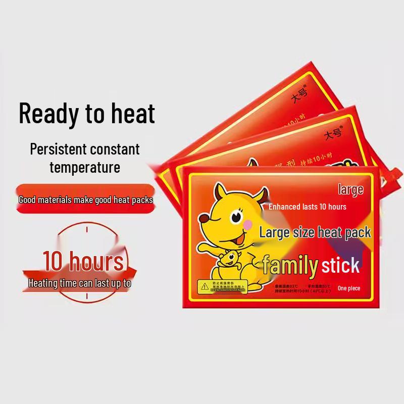 Self-Heating Body Warmer Patches