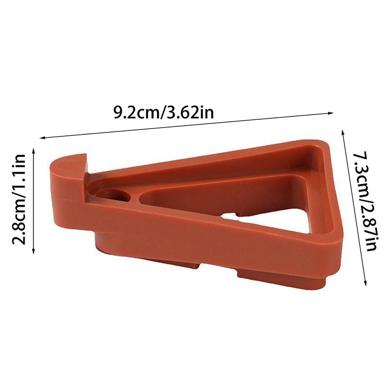 4Pcs Plant Pot Foot Flower Pot Support Invisible Triangle Holder Breathable Flower Pot Risers Garden Potted Planting Tool