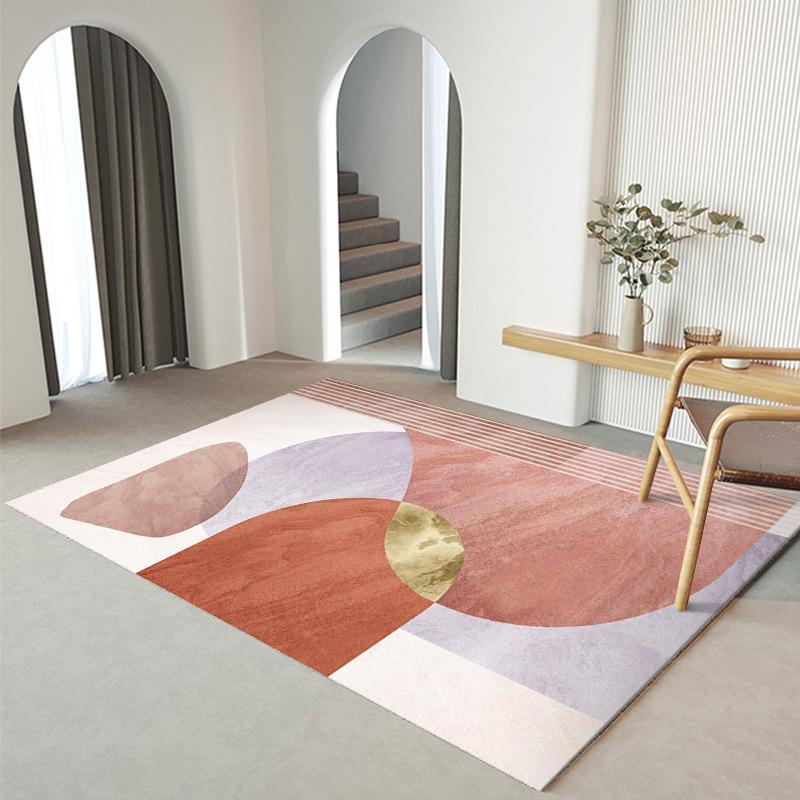 Nordic Style Abstract Living Room Large Area Carpet Simple Rugs for Bedroom Home Decoration Floor Mat Lounge Rug Hotel Carpets