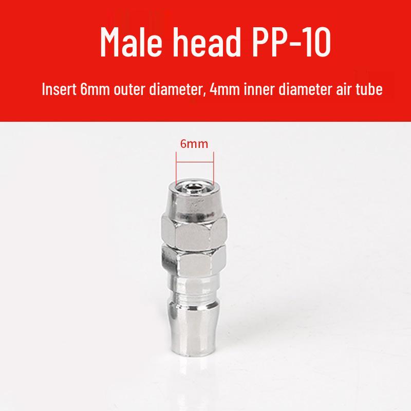 Pneumatic C-Type Quick Connector for Air Hose and Compressor Accessories
