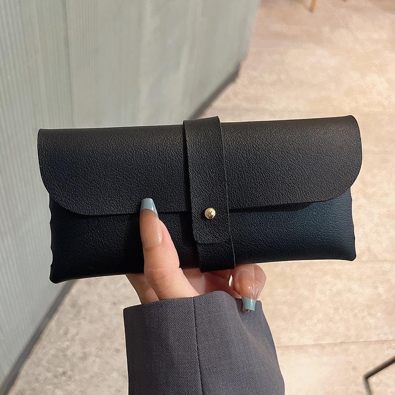 

Солнцезащитные очки Qian Ai и чехол для очков: Круглый, Складной, Устойчивый к давлению Мягкий чехол из полиуретана для хранения очков для миопии