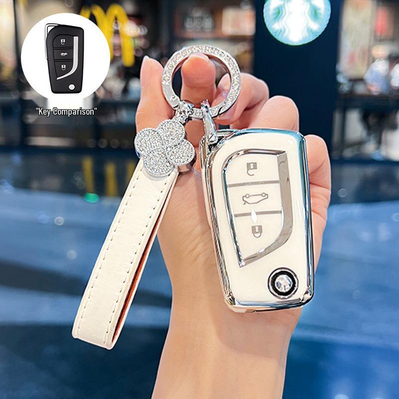 Compatible Key Covers for Toyota Corolla, Levin, Reiz, RAV4, Highlander, Wildlander.