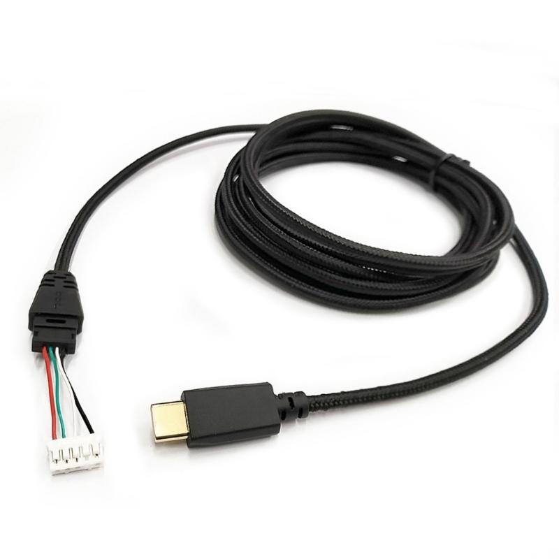 

Universal USB C Replacement Cable Cord for ROG Prism S Headphone Braided Repair Wire Enhancing Compatibility 1