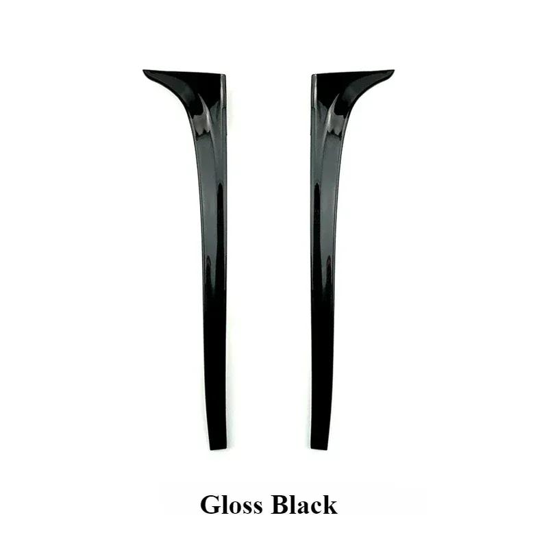 2pcs Rear Window Side Spoiler Wing Trim Lip Canards Splitter For Volkswagen VW Golf 7 MK7 Rline 2014 2015 2016 2017 2018