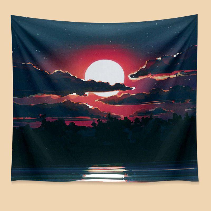 Beautiful Nordic Style Starry Sky Night Moon Tapestry For Home Decor