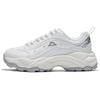 Commuter Casual Structured Lace-Up Non-Slip Durable Low-Top Dad Shoes Women Sneaker White K0E85MC28-012