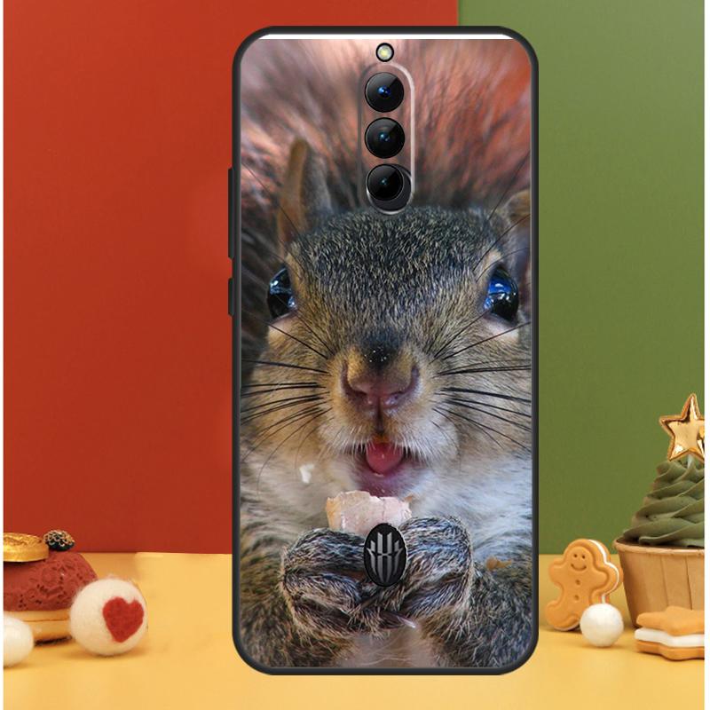 Squirrel Cute Animals Case For ZTE Nubia Red Magic 8 8S 9 Pro Plus RedMagic 5G 5S 6R 6S 7S 6 7 Pro Back Cover