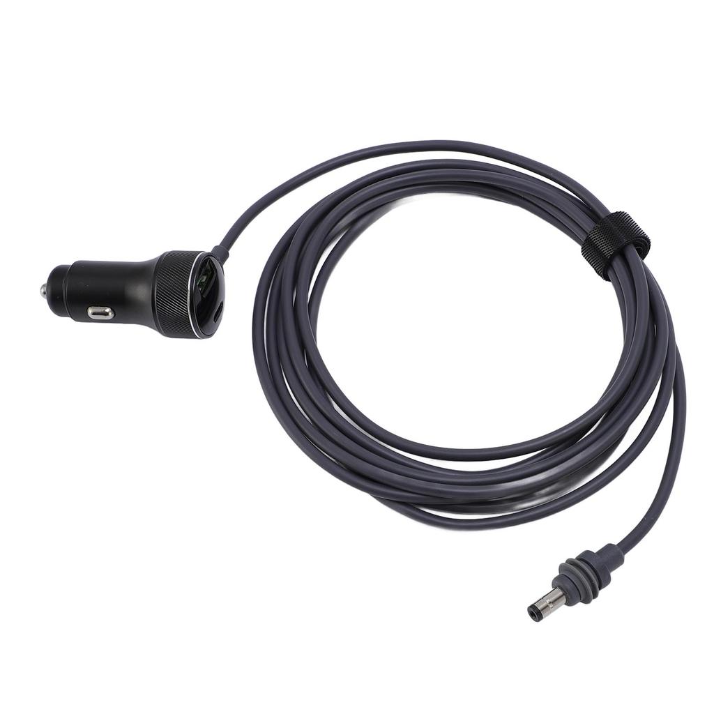 Satellite DC Power Cable 16.4ft Length 18AWG Rain Proof Digital Display DC Car Charger Power Supply