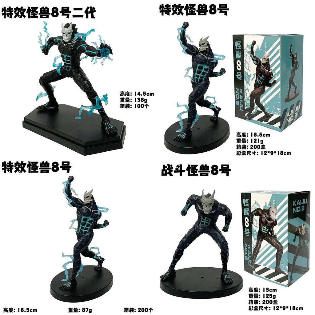 Monster No8 Pvc Figure With Battle Effect For Anime Collectors And Desk Decor
